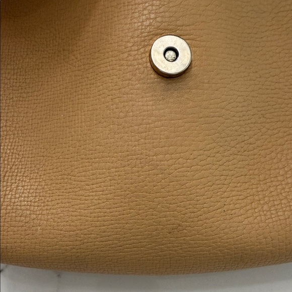 Elegant Longchamp Tan Leather Crossbody Bag - Picture 8 of 16